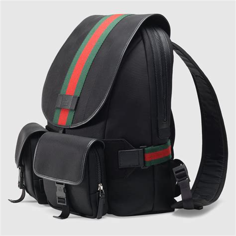 gucci mens designer backpacks|Gucci bag for men backpack.